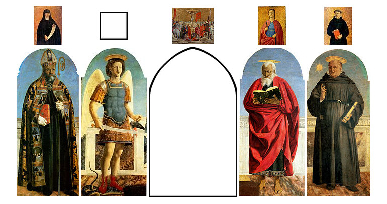 Polyptych of Saint Augustine, by Piero della Francesca