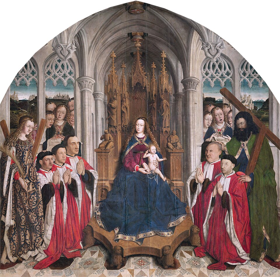 Virgin of the Councillors, by Lluís Dalmau